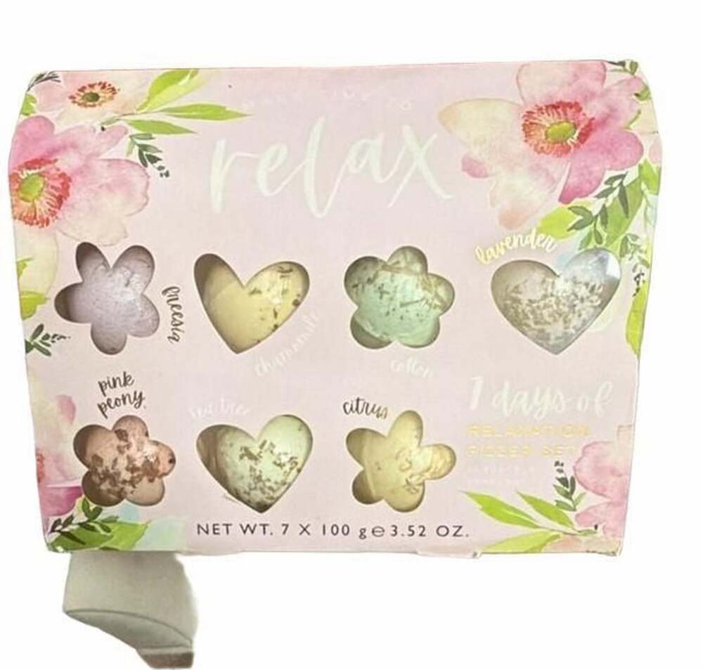 Asquith & Somerset 7 Days of Relaxation Bath Fizzer Set